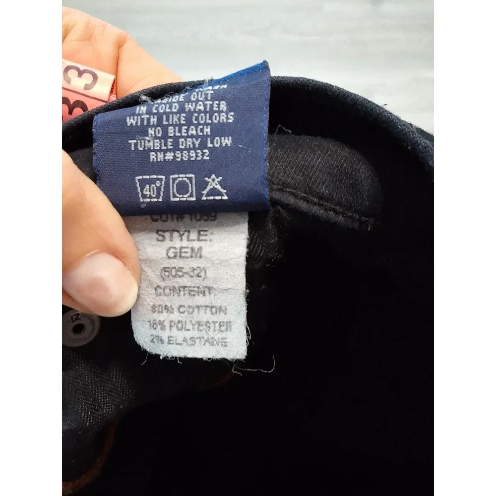 Principle Denim Innovators Gem Black Skinny Jeans‎ High Rise Raw Hem Size 27